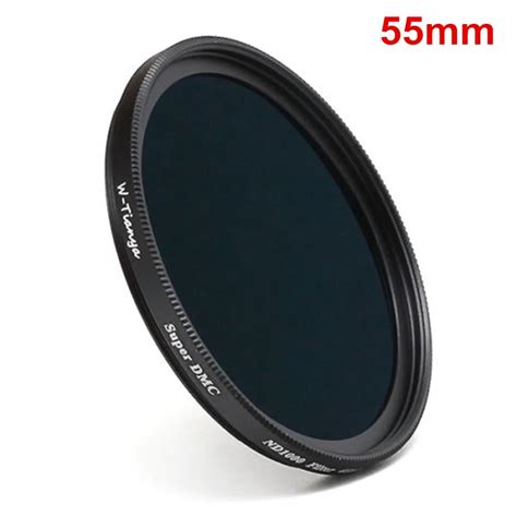 55mm nd1000 ultrathin neutral density nd 55mm filter 10 stop for canon