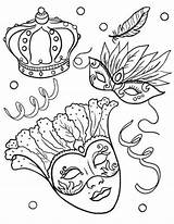 Coloring Pages Gras Mardi Printable Sheets Kids Adult Crafts Carnival Masks Colouring Choose Board Coloringcafe Drawings sketch template