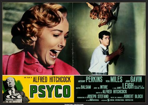 psycho  original  italian fotobusta  poster original