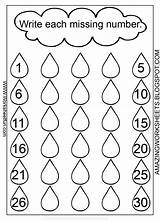 Worksheets Numbers Missing Number Math Kindergarten Activities Writing Coloring Printable Alphabet Practice Grade sketch template