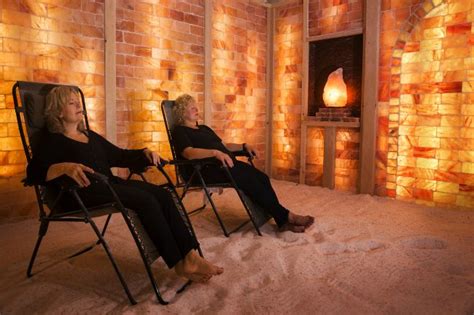 salt cave offers   experience  holistic therapy himalayan