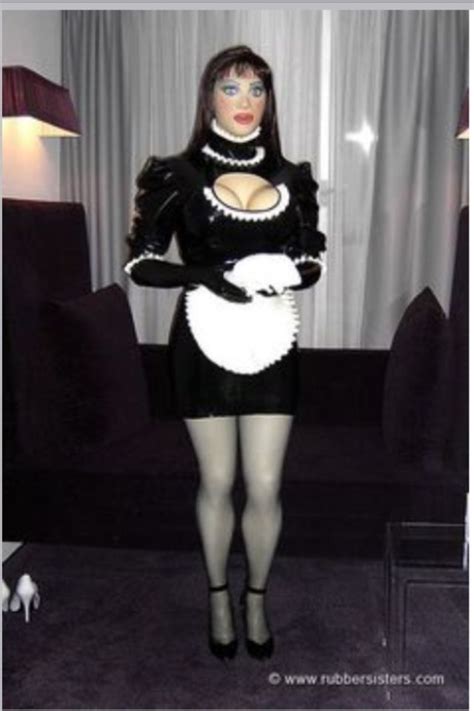 the perfect maid layered in latex sissy maids