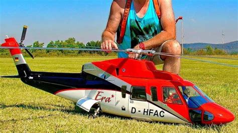giant rc sikorsky   scale turbine powered helicopter