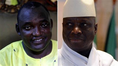 Gambia Leader Yahya Jammeh Rejects Election Result Bbc News