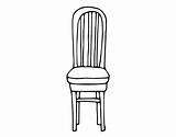 Cadeira Madeira Acolore Legno Sedia sketch template