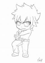 Coloriage Fullbuster Lineart sketch template