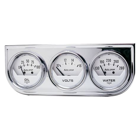 auto meter  auto gage series   gauge console kit