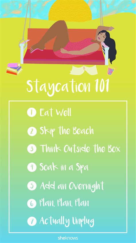 7 ways to have an amazing staycation