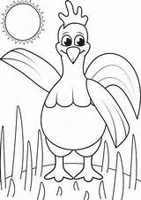Chicken Pages Hen Tulamama Itsybitsyfun sketch template
