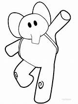 Pocoyo Coloring Pages Elly Kids Printable sketch template