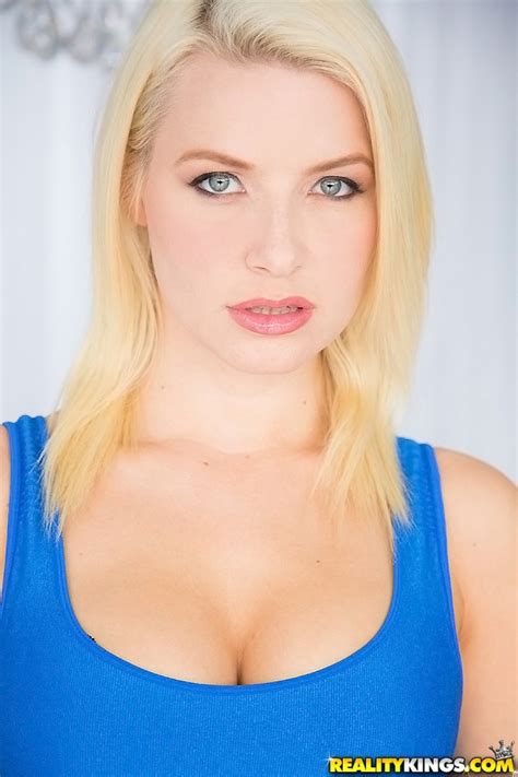 Blonde In Blue Dress Is Getting Naked Photos Anikka Albrite Johnny