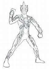 Ultraman Gambar Mewarnai Coloring Ginga Spectre Mewarna Kartun Orb Anak Mebius Geed Catatanku Desa Inspirasi Cosmos Tiga Warna sketch template