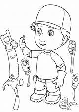 Handy Manny Hammer Coloring Printable Parentune Print Child sketch template