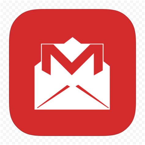 square gmail envelope app icon citypng