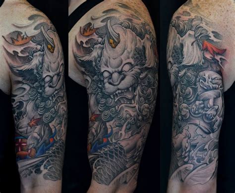 Asian Black And Grey Archives Chronic Ink Koi Tattoo Sleeve Dragon