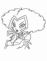 Trix Winx Coloring Pages sketch template