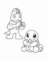Squirtle Squad Coloring Pages Pokemon Template sketch template