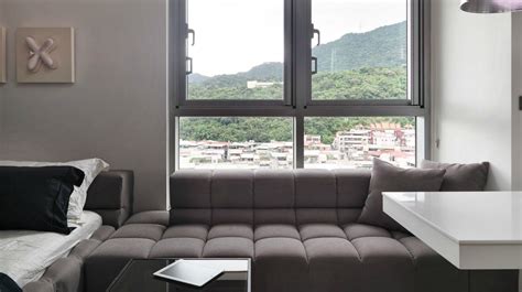 contemporary gray sofa interior design ideas