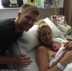 david and candice warner take daughters indi rae and ivy mae for a walk