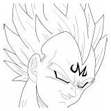 Vegeta Coloring Pages Brusselthesaiyan Saiyan Lineart Super Majin Tagged Animated Posted sketch template