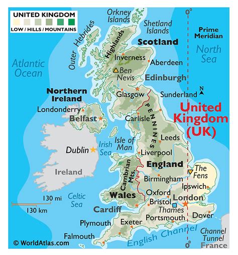 united kingdom maps facts world atlas