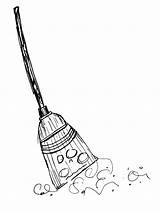 Broom Dust Allergy Sketch Coloring Pages Paintingvalley Tumblr Sketches sketch template