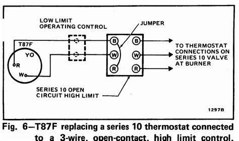 wiring schematic  honeywell thermostat