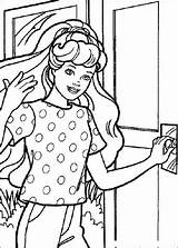 Barbie Coloring Pages Printable Categories sketch template