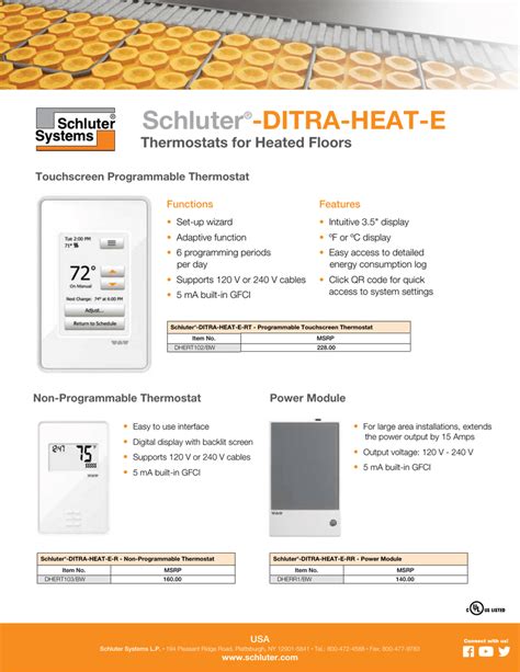 schluter ditra heat thermostat wiring diagram wiring diagram