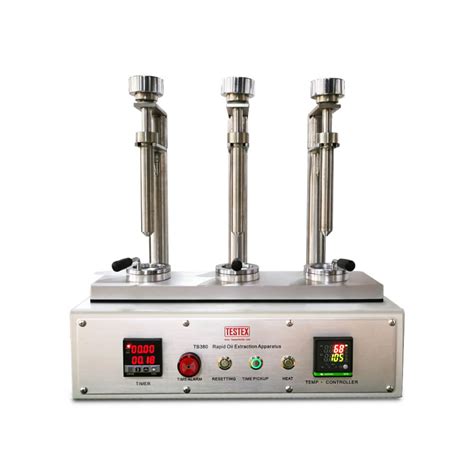 rapid oil extraction apparatus testex
