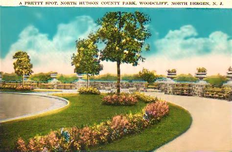 north hudson county park postcard   flickr photo sharing