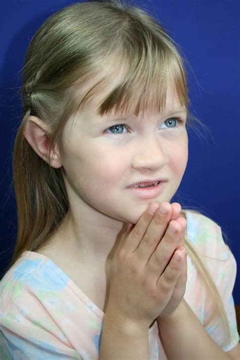 child praying stock image image