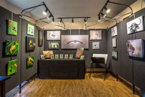 grey ghost nature photography art display panels art festival booth
