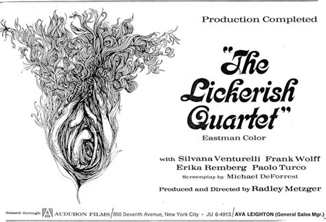 The Lickerish Quartet 1970 Behind The Scenes The