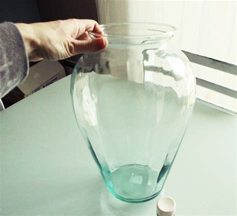 Diy Paint Drip And Milk Glass Vase