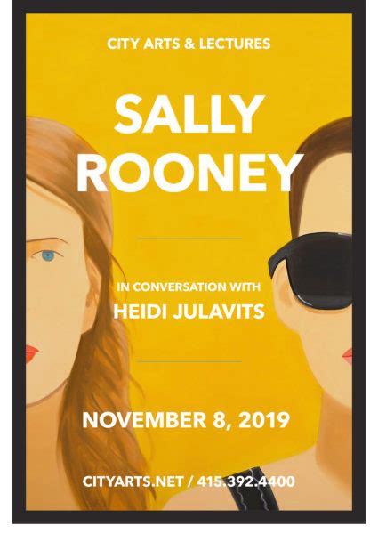 Rescheduled Sally Rooney City Arts And Lectures