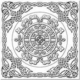 Celtic Celtique Mandala Coloriage Kolorowanki Mandalas Artystyczne Kells Wzory Sztuka Knots Relieving Coloriages Dorosłych sketch template