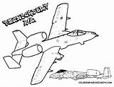 Coloring Pages Airplane Kids Military Drawing Color Aeroplane Cliparts Clipart Easy Library A10 Thunderbolt Airplanes Popular Colouring Gif Comments sketch template