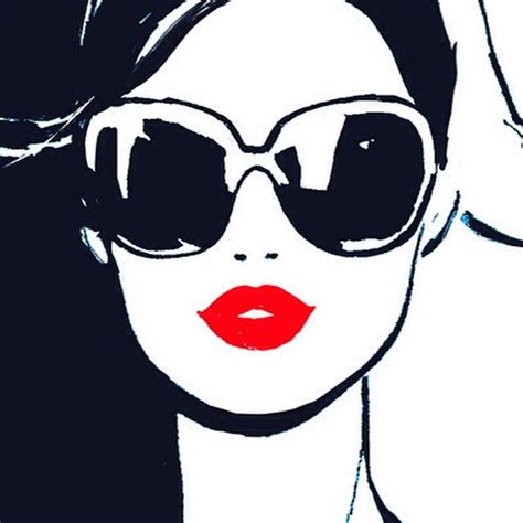 70 S Sunglasses Close Up Fashion Art Illustration Pop Art