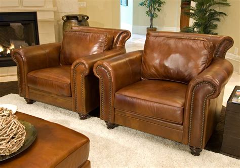 elements fine home furnishings paladia  piece set top grain leather