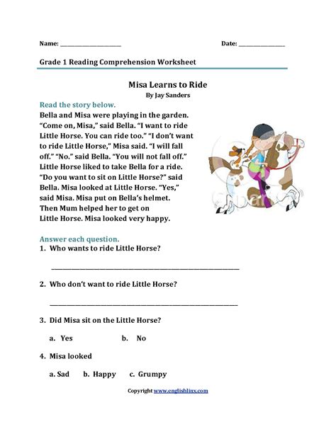 reading comprehension  fourth graders