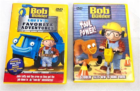 bob  builder tool power loftys favorite adventures lot   dvd