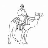 Camel Coloring Pages Animals Kids Print Color Printable Index sketch template