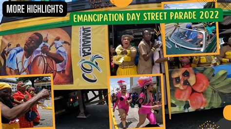 More Highlights From Jamaica 60 Emancipation Celebrations 2022 Youtube