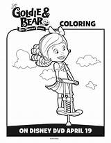 Goldie Coloring Disney Fairytale Friends Sweeps4bloggers sketch template