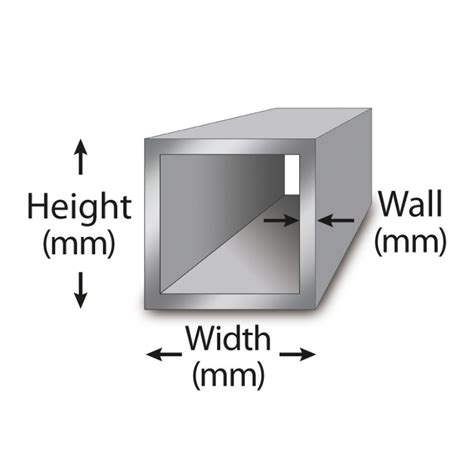 metric  aluminum square tube metric metal