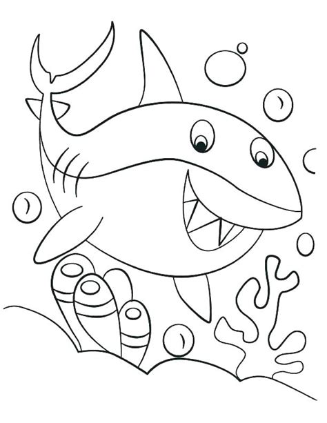 clark  shark coloring pages  getcoloringscom  printable