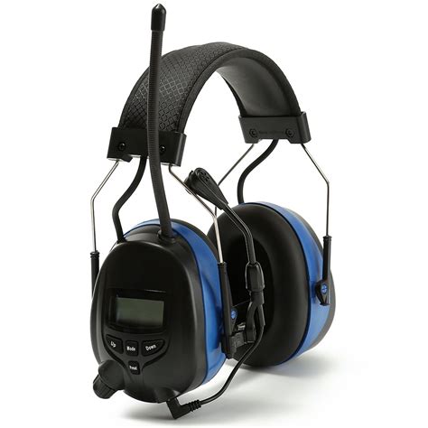 protear bluetooth hearing protection headphones  amfm digital radio   ebay