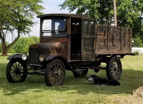 classic ford  ford model tt grain truck barn finds