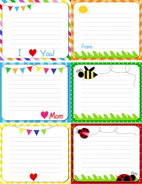 kids bento lunch ideas   printable lunchbox notes